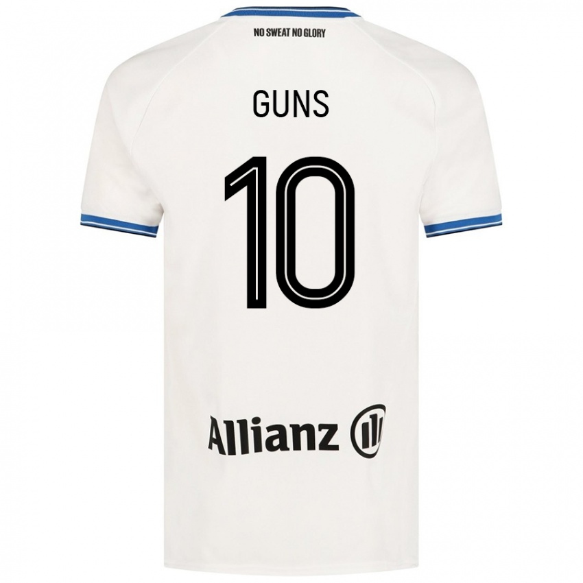 Niño Camiseta Celien Guns #10 Blanco 2ª Equipación 2024/25 La Camisa México