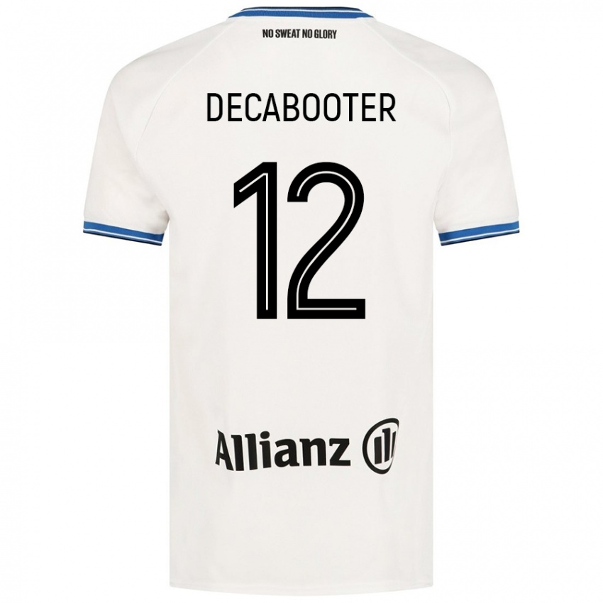 Niño Camiseta Marith Decabooter #12 Blanco 2ª Equipación 2024/25 La Camisa México