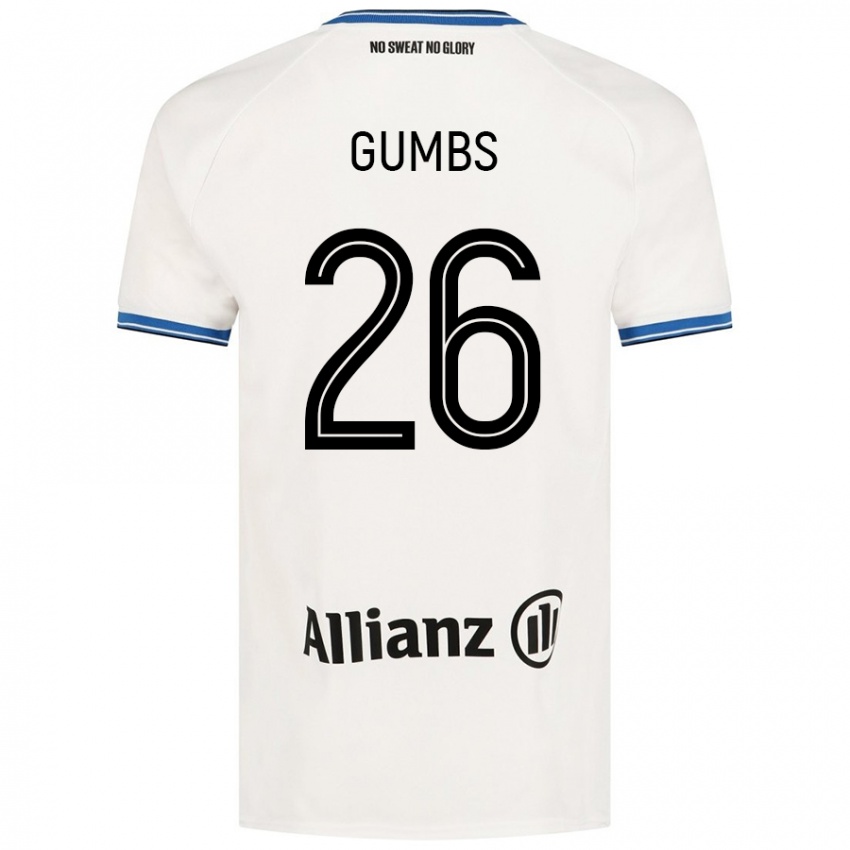 Niño Camiseta Aisse Gumbs #26 Blanco 2ª Equipación 2024/25 La Camisa México