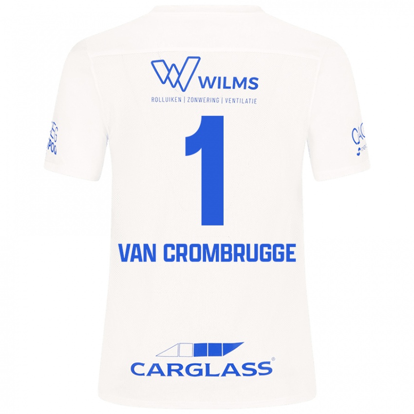 Niño Camiseta Hendrik Van Crombrugge #1 Blanco 2ª Equipación 2024/25 La Camisa México