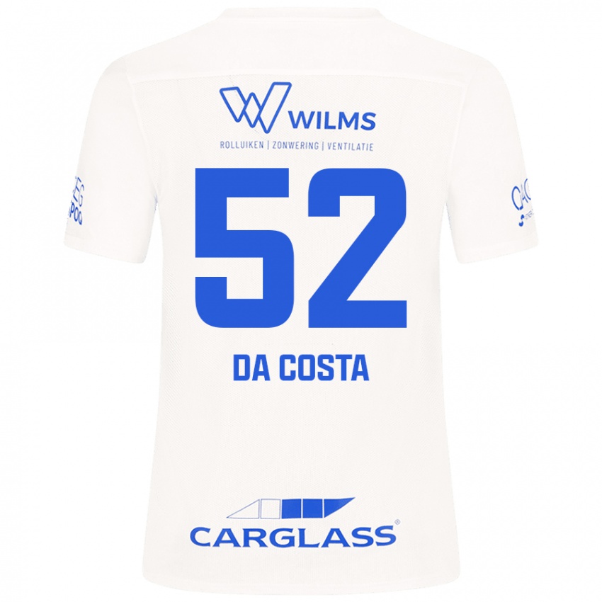 Niño Camiseta Wilson Da Costa #52 Blanco 2ª Equipación 2024/25 La Camisa México