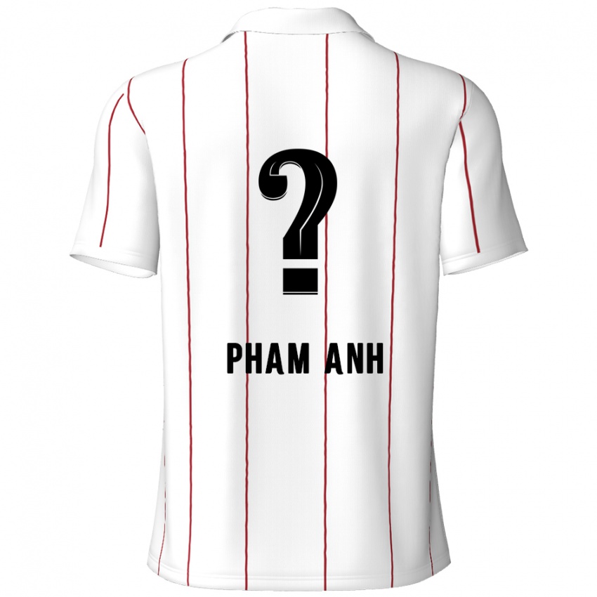 Niño Camiseta Khoi Pham Anh #0 Blanco Negro 2ª Equipación 2024/25 La Camisa México