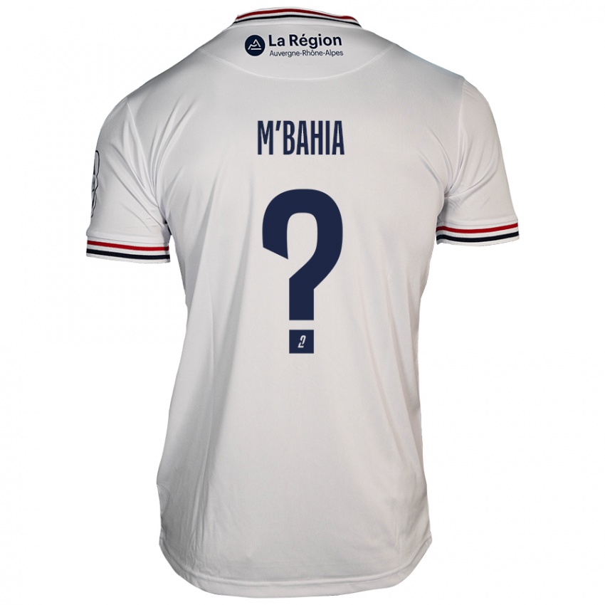 Niño Camiseta Ivan M'bahia #0 Blanco 2ª Equipación 2024/25 La Camisa México