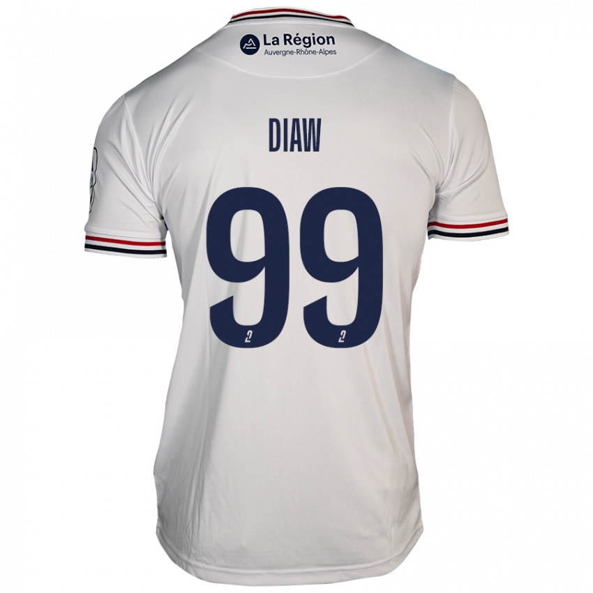 Niño Camiseta Mory Diaw #99 Blanco 2ª Equipación 2024/25 La Camisa México