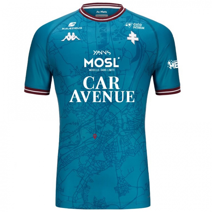 Niño Camiseta Joris Manquant #0 Azul Petróleo 2ª Equipación 2024/25 La Camisa México