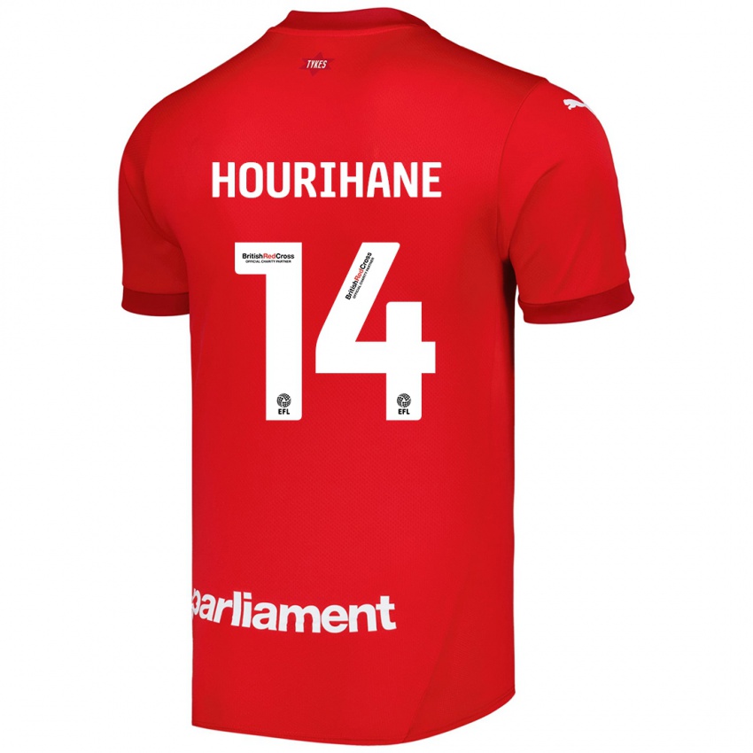 Hombre Camiseta Conor Hourihane #14 Rojo 1ª Equipación 2024/25 La Camisa México