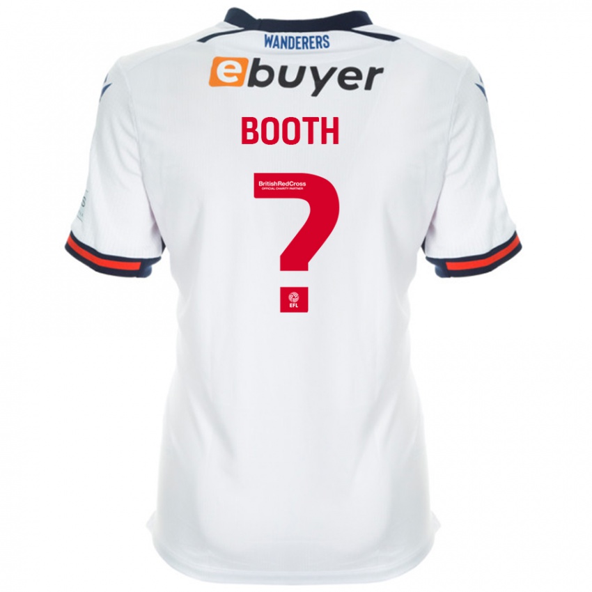 Hombre Camiseta Grace Booth #0 Blanco 1ª Equipación 2024/25 La Camisa México