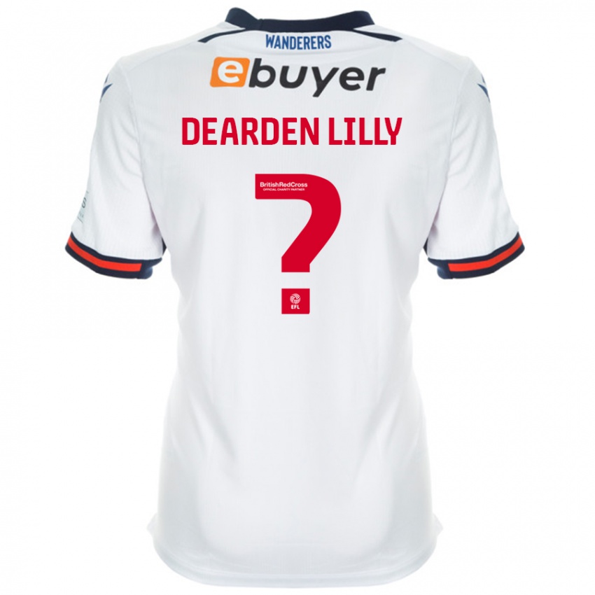 Hombre Camiseta Jessica Dearden-Lilly #0 Blanco 1ª Equipación 2024/25 La Camisa México