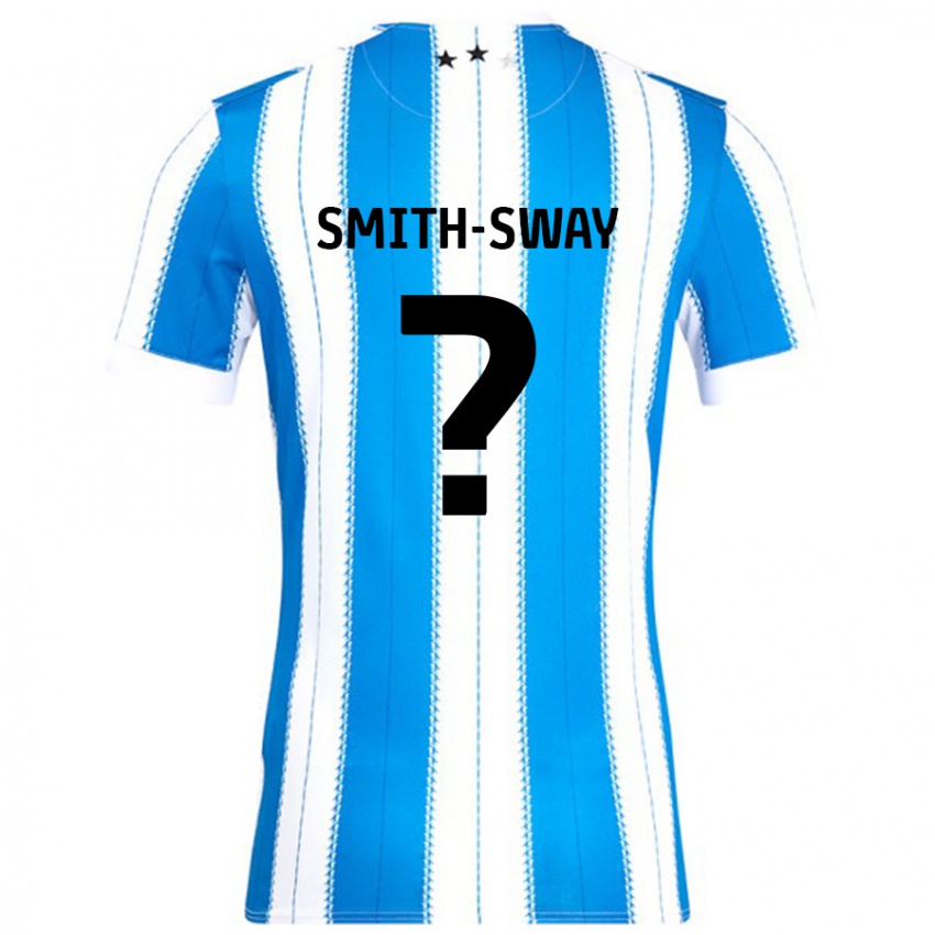 Hombre Camiseta Jay Smith-Sway #0 Azul Blanco 1ª Equipación 2024/25 La Camisa México