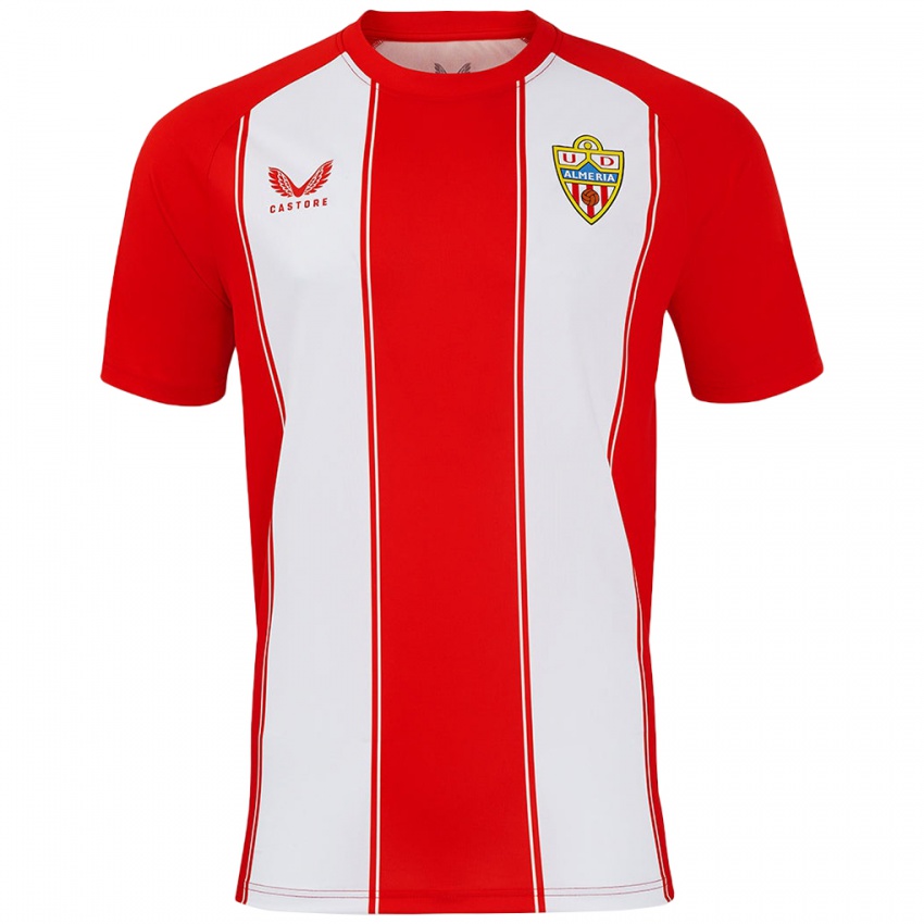 Hombre Camiseta Su Nombre #0 Rojo Blanco 1ª Equipación 2024/25 La Camisa México