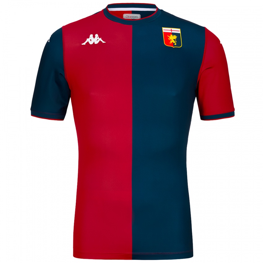 Hombre Camiseta Eleonora Oliva #23 Rojo Azul Oscuro 1ª Equipación 2024/25 La Camisa México