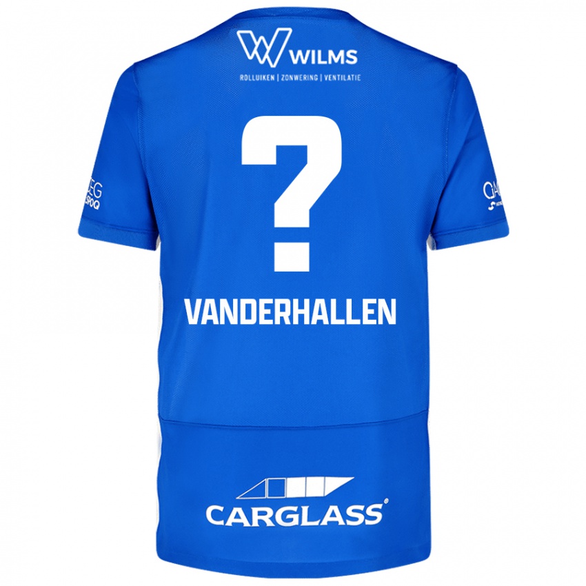 Hombre Camiseta Yari Vanderhallen #0 Azul 1ª Equipación 2024/25 La Camisa México