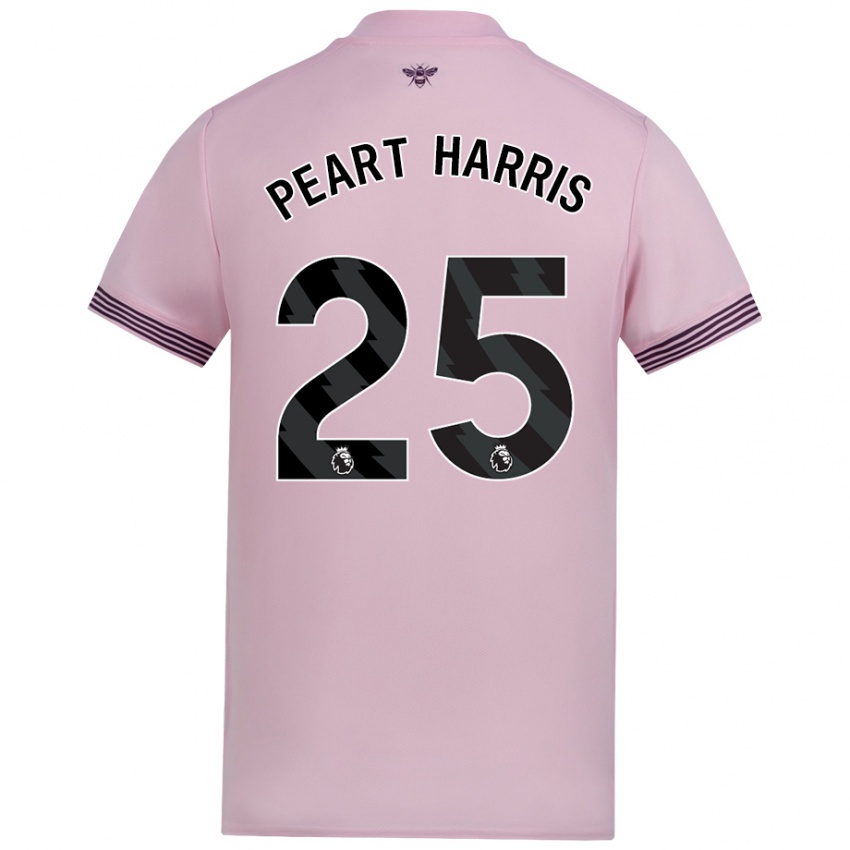 Hombre Camiseta Myles Peart-Harris #25 Rosa 2ª Equipación 2024/25 La Camisa México