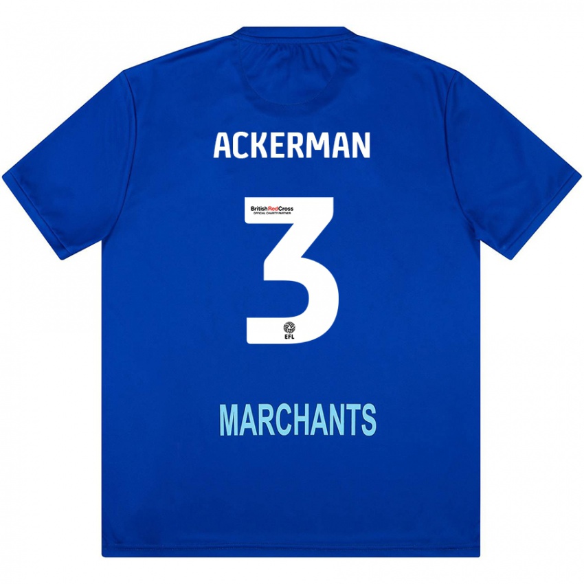 Hombre Camiseta Daisy Ackerman #3 Verde 2ª Equipación 2024/25 La Camisa México