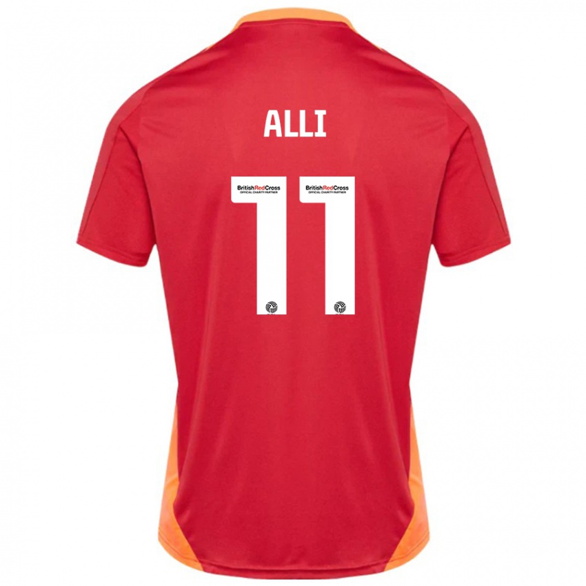 Hombre Camiseta Millenic Alli #11 Azul Blanquecino 2ª Equipación 2024/25 La Camisa México