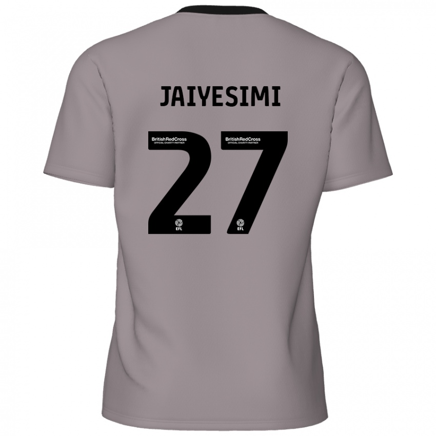 Hombre Camiseta Diallang Jaiyesimi #27 Gris 2ª Equipación 2024/25 La Camisa México