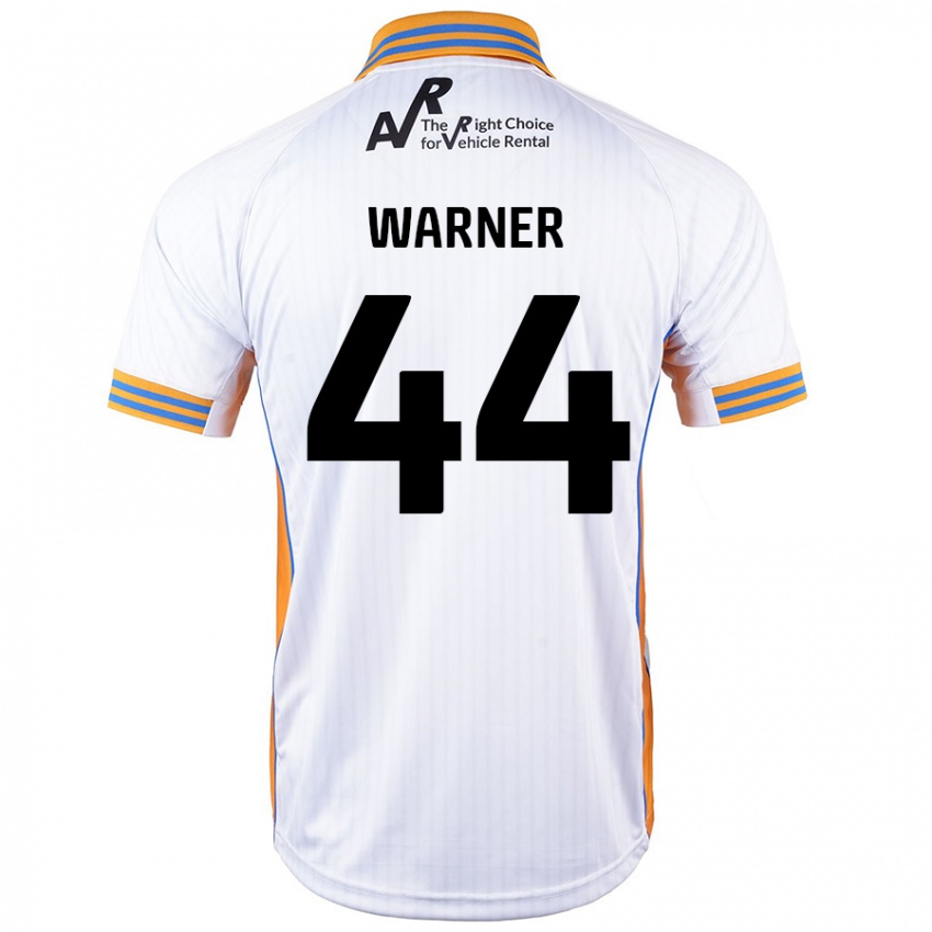 Hombre Camiseta James Warner #44 Blanco 2ª Equipación 2024/25 La Camisa México