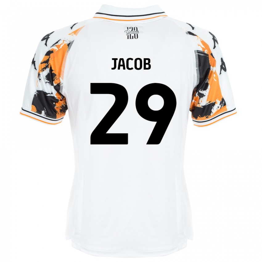 Hombre Camiseta Matty Jacob #29 Blanco 2ª Equipación 2024/25 La Camisa México