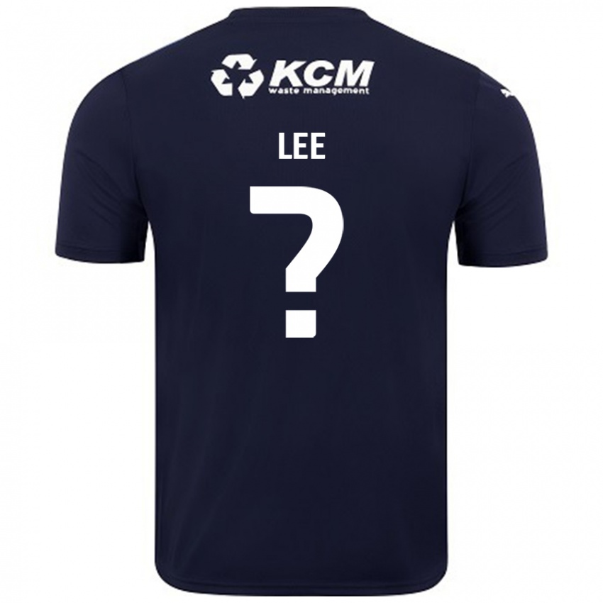 Hombre Camiseta Cohen Lee #0 Azul Marino 2ª Equipación 2024/25 La Camisa México