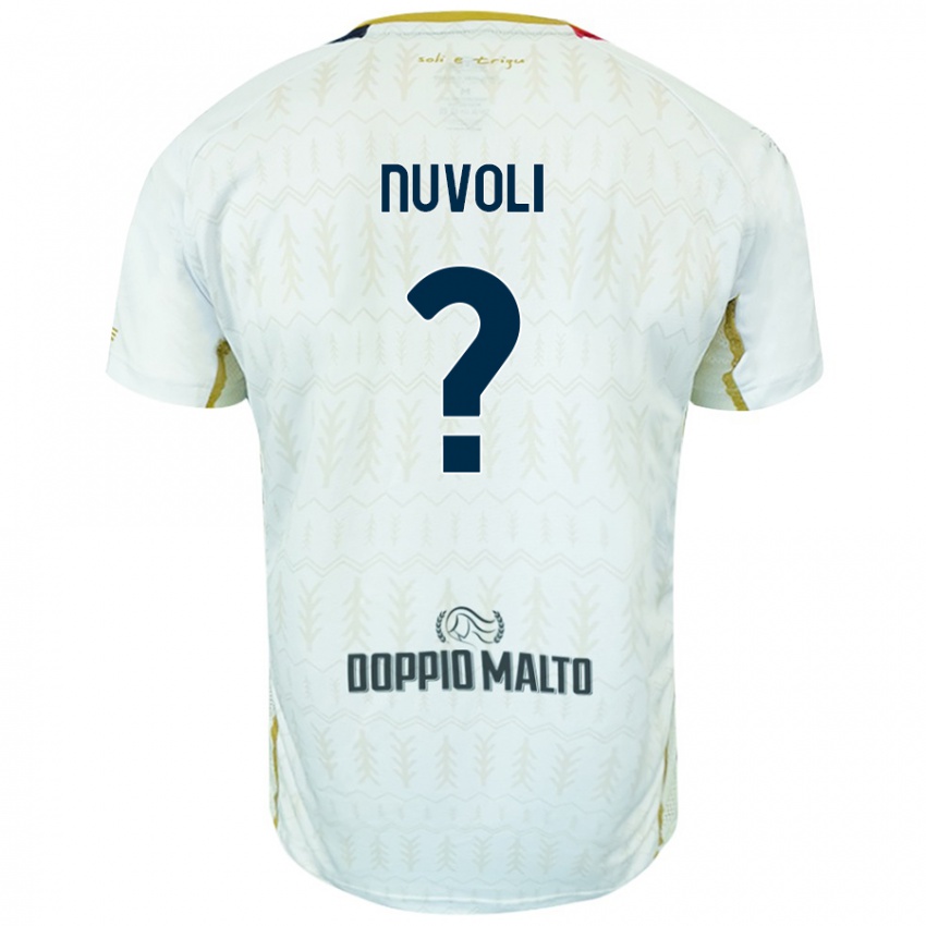 Hombre Camiseta Matteo Nuvoli #0 Blanco 2ª Equipación 2024/25 La Camisa México