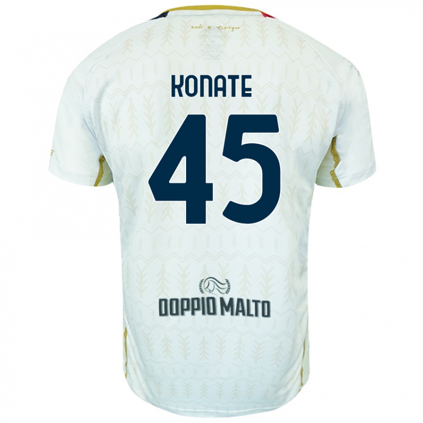 Hombre Camiseta Ismael Konate #45 Blanco 2ª Equipación 2024/25 La Camisa México