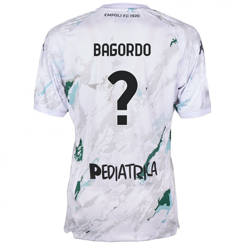 Hombre Camiseta Cristian Bagordo #0 Gris 2ª Equipación 2024/25 La Camisa México