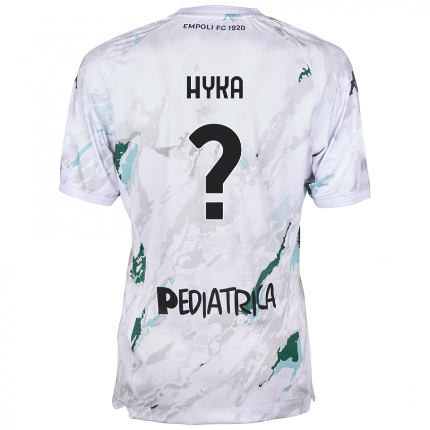 Hombre Camiseta Denaldo Hyka #0 Gris 2ª Equipación 2024/25 La Camisa México