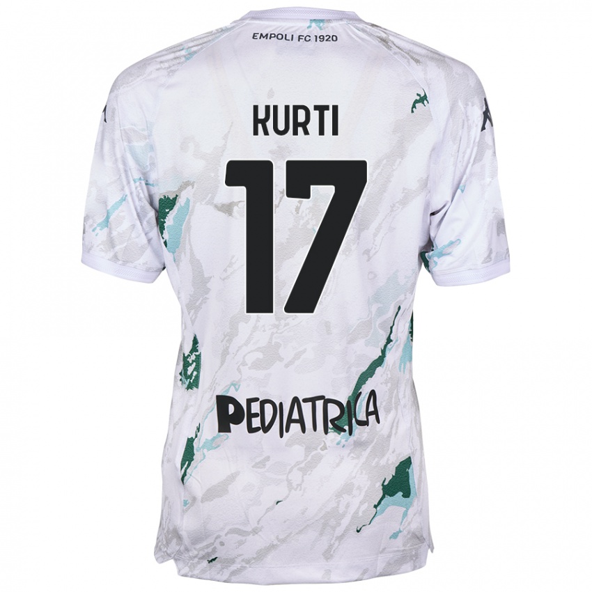 Hombre Camiseta Adi Kurti #17 Gris 2ª Equipación 2024/25 La Camisa México