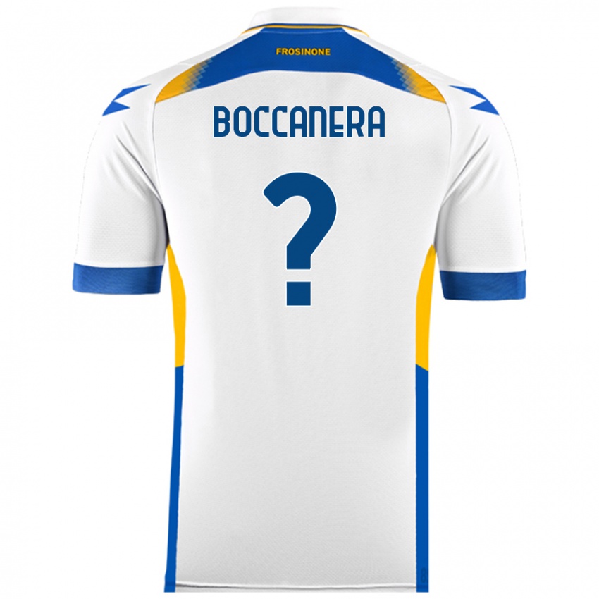 Hombre Camiseta Alessio Boccanera #0 Blanco 2ª Equipación 2024/25 La Camisa México