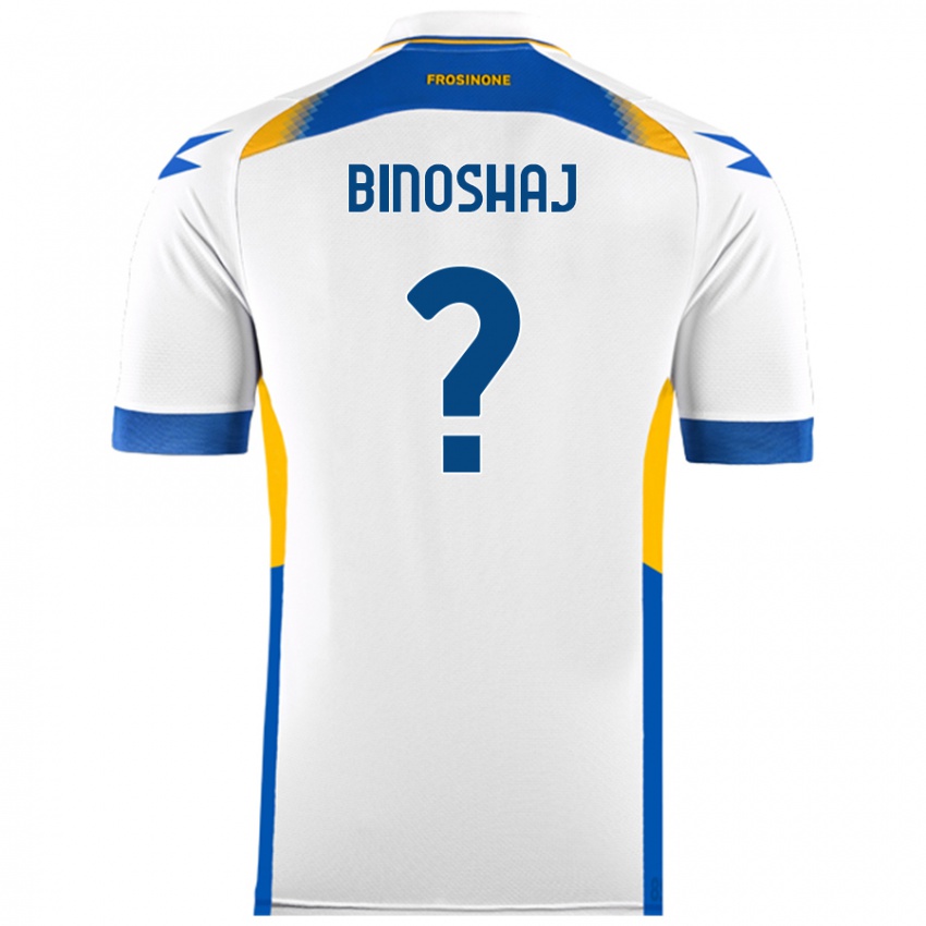 Hombre Camiseta Samuele Binoshaj #0 Blanco 2ª Equipación 2024/25 La Camisa México