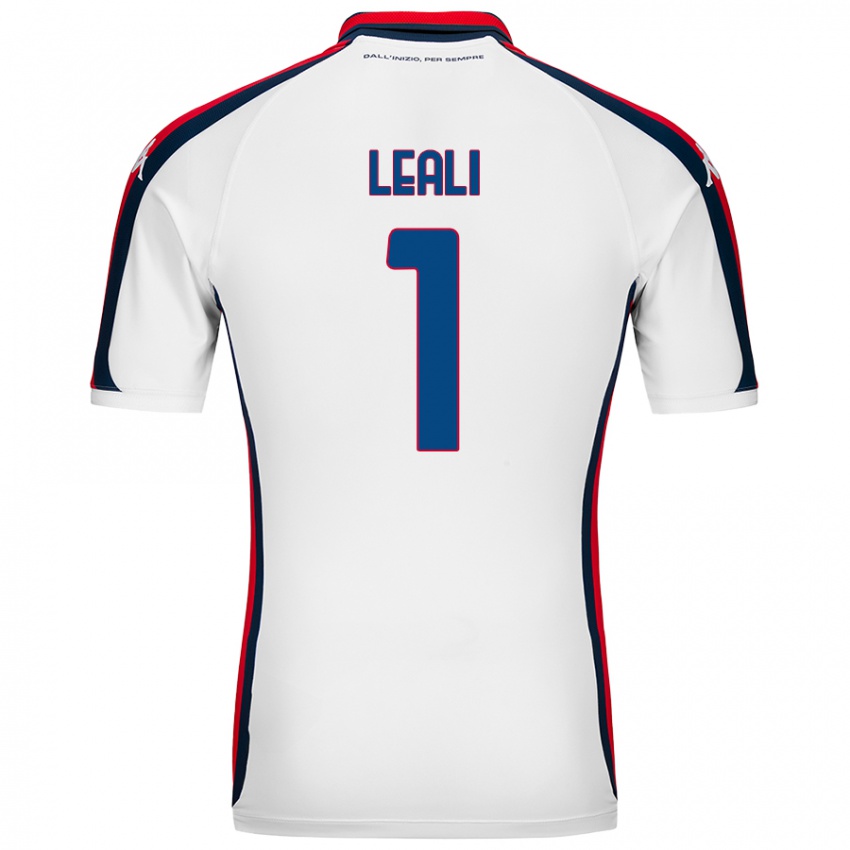 Hombre Camiseta Nicola Leali #1 Blanco 2ª Equipación 2024/25 La Camisa México