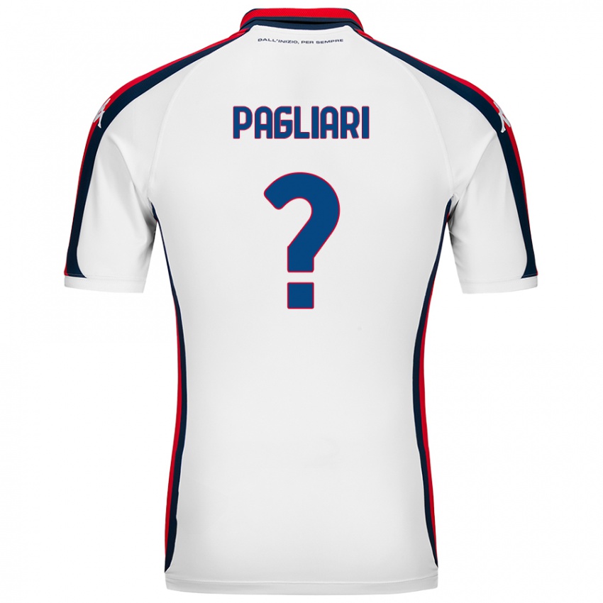 Hombre Camiseta Alessandro Pagliari #0 Blanco 2ª Equipación 2024/25 La Camisa México