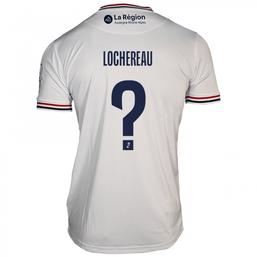 Hombre Camiseta Yad Lochereau #0 Blanco 2ª Equipación 2024/25 La Camisa México