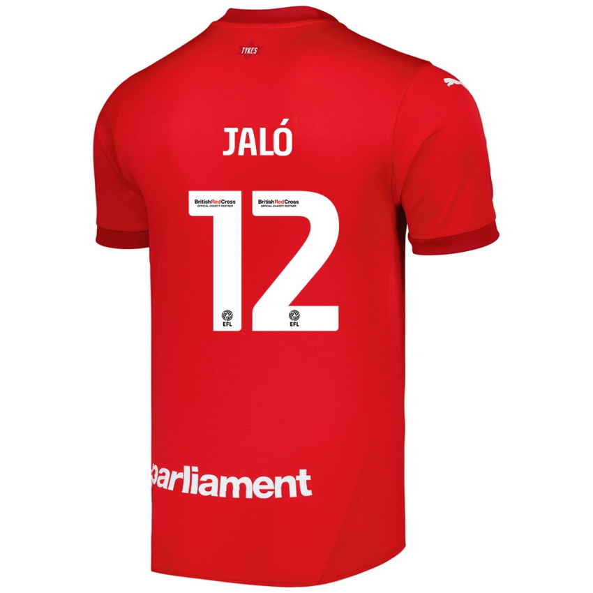 Mujer Camiseta Fábio Jaló #12 Rojo 1ª Equipación 2024/25 La Camisa México