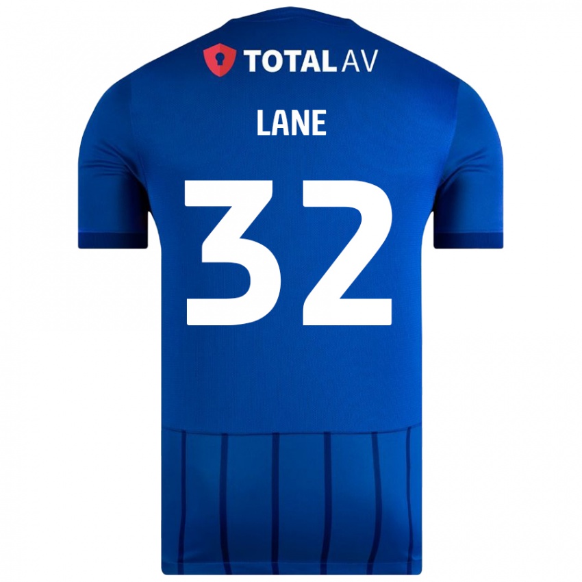 Mujer Camiseta Paddy Lane #32 Azul 1ª Equipación 2024/25 La Camisa México