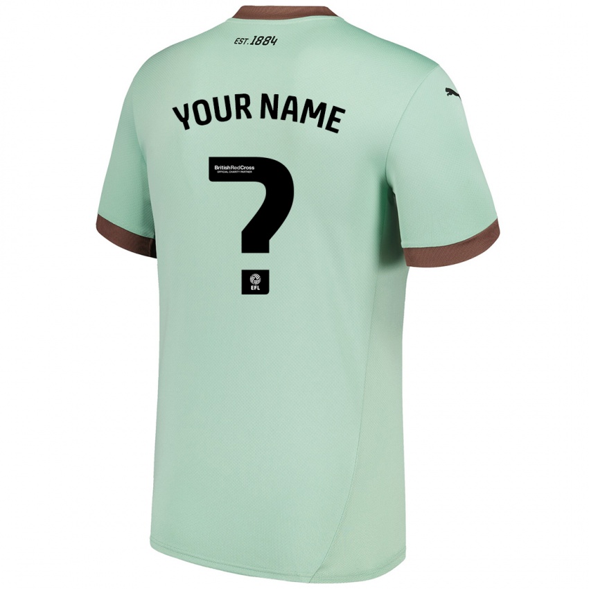 Mujer Camiseta Su Nombre #0 Verde Pálido 2ª Equipación 2024/25 La Camisa México