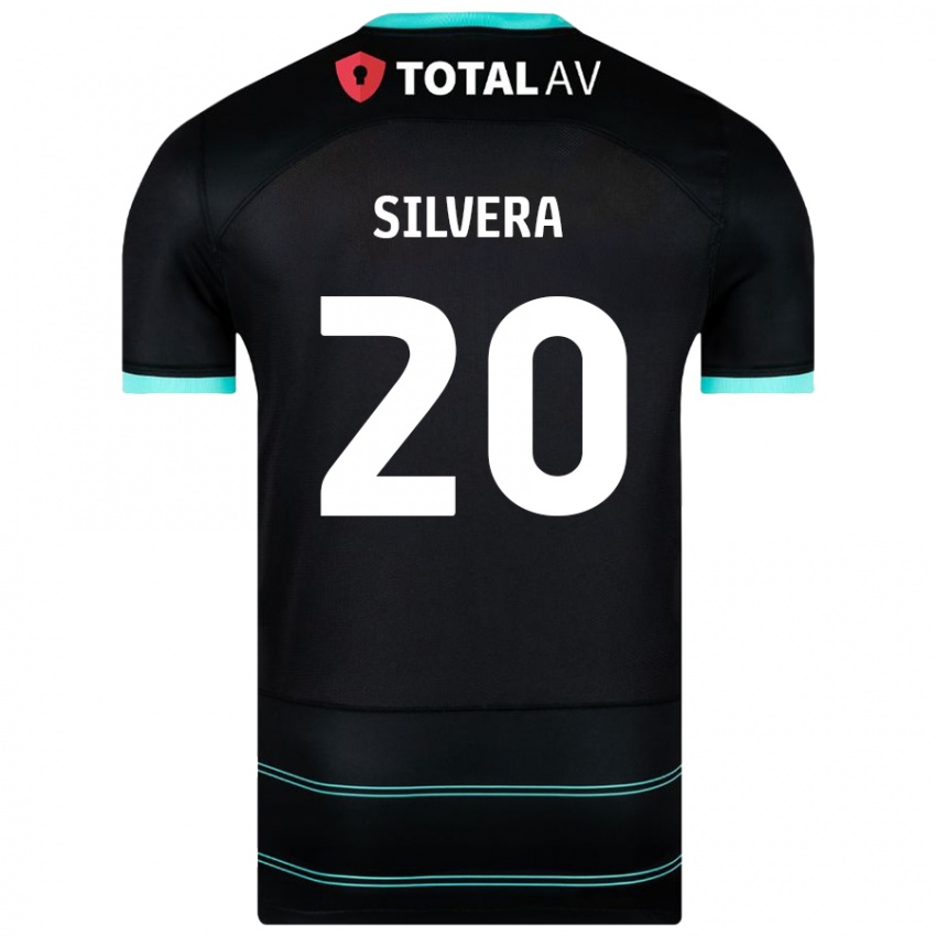 Mujer Camiseta Sam Silvera #20 Negro 2ª Equipación 2024/25 La Camisa México