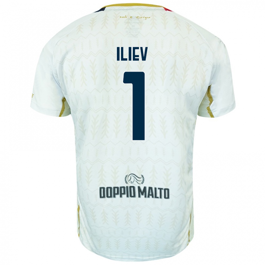 Mujer Camiseta Velizar-Iliya Iliev #1 Blanco 2ª Equipación 2024/25 La Camisa México