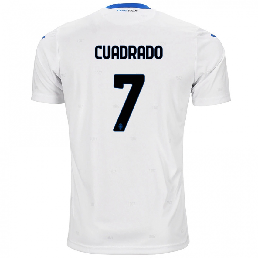 Niño Camiseta Juan Cuadrado #7 Blanco 2ª Equipación 2024/25 La Camisa México