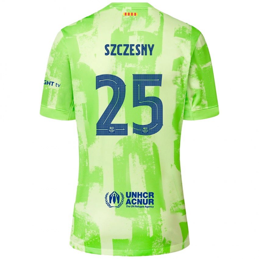 Niño Camiseta Wojciech Szczesny #25 Lima Equipación Tercera 2024/25 La Camisa México