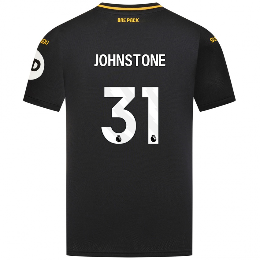 Niño Camiseta Sam Johnstone #31 Negro 2ª Equipación 2024/25 La Camisa México