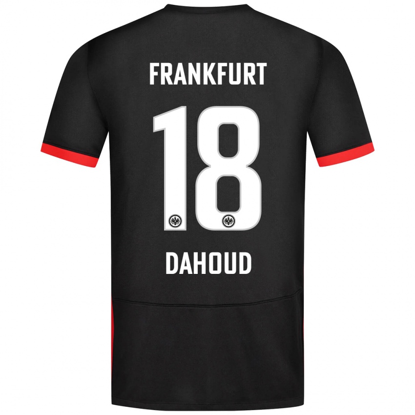 Niño Camiseta Mahmoud Dahoud #18 Negro 2ª Equipación 2024/25 La Camisa México