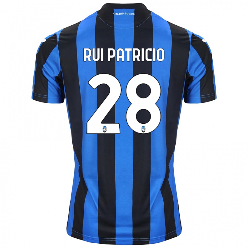 Niño Camiseta Rui Patricio #28 Azul Negro 1ª Equipación 2024/25 La Camisa México