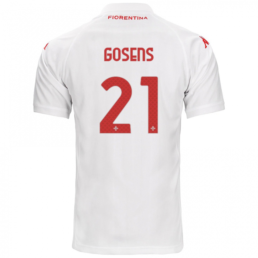 Niño Camiseta Robin Gosens #21 Blanco 2ª Equipación 2024/25 La Camisa México