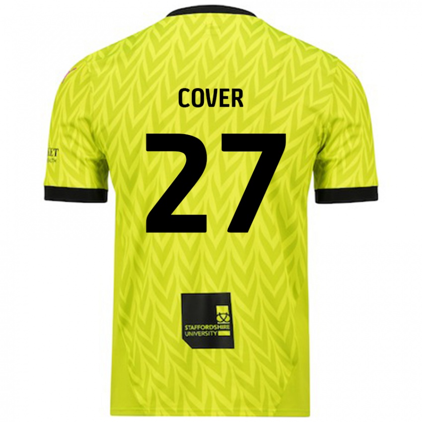 Hombre Camiseta Brandon Cover #27 Verde Fluorescente 2ª Equipación 2024/25 La Camisa México