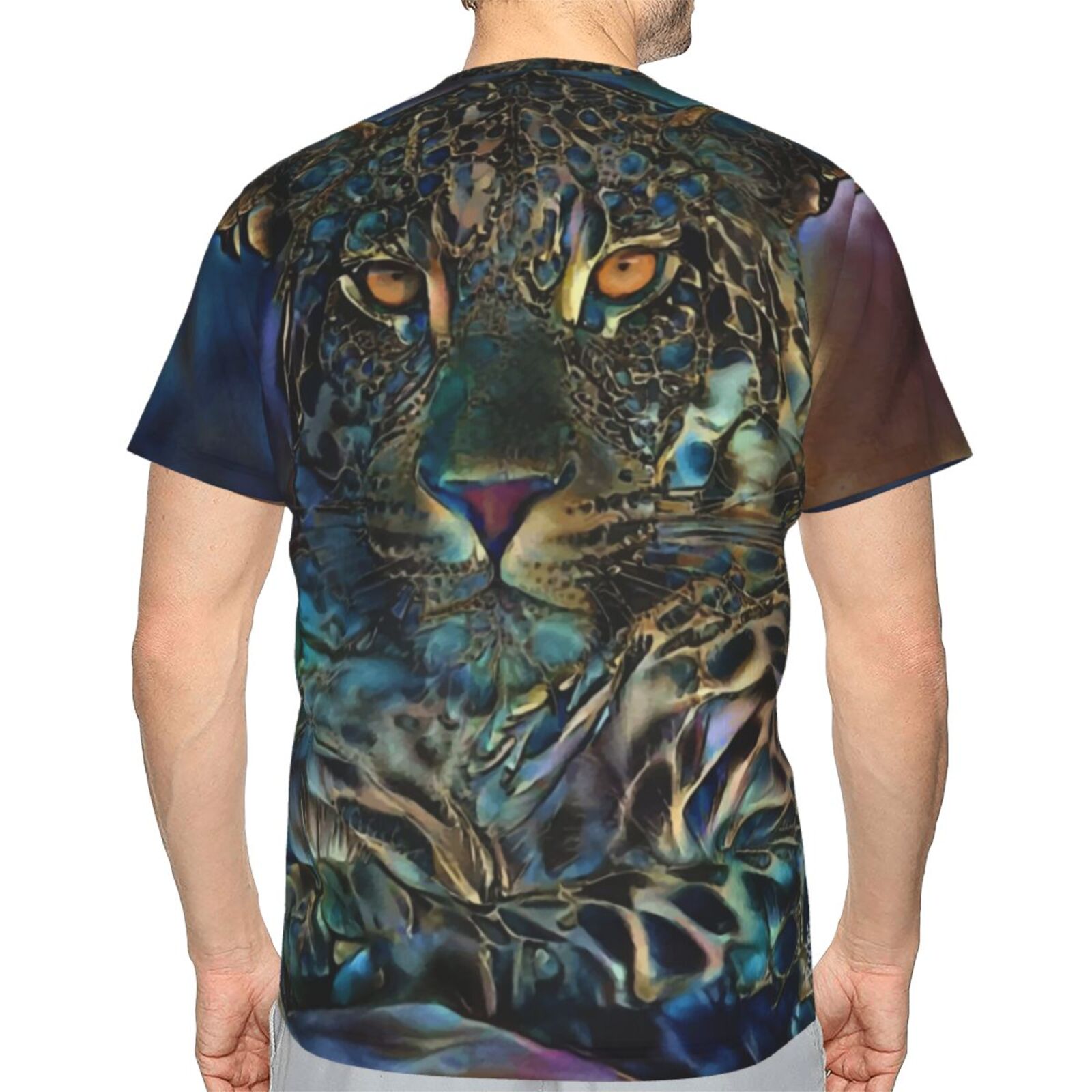 Camiseta Mexicanos Clásica Laria Leopard Elementos De Técnica Mixta