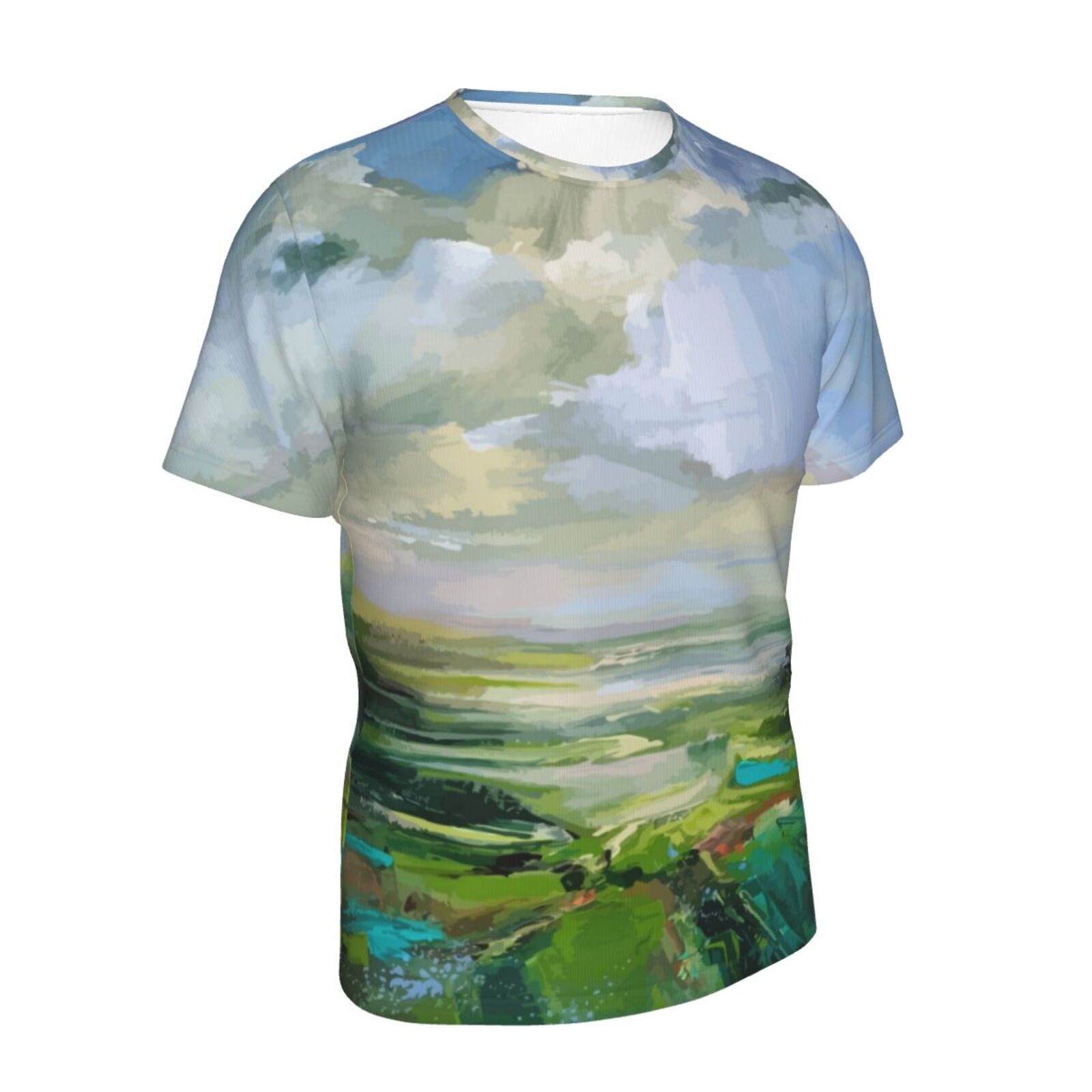 Camiseta Mexicanos Clásica Elementos De Pintura Verde De Verano