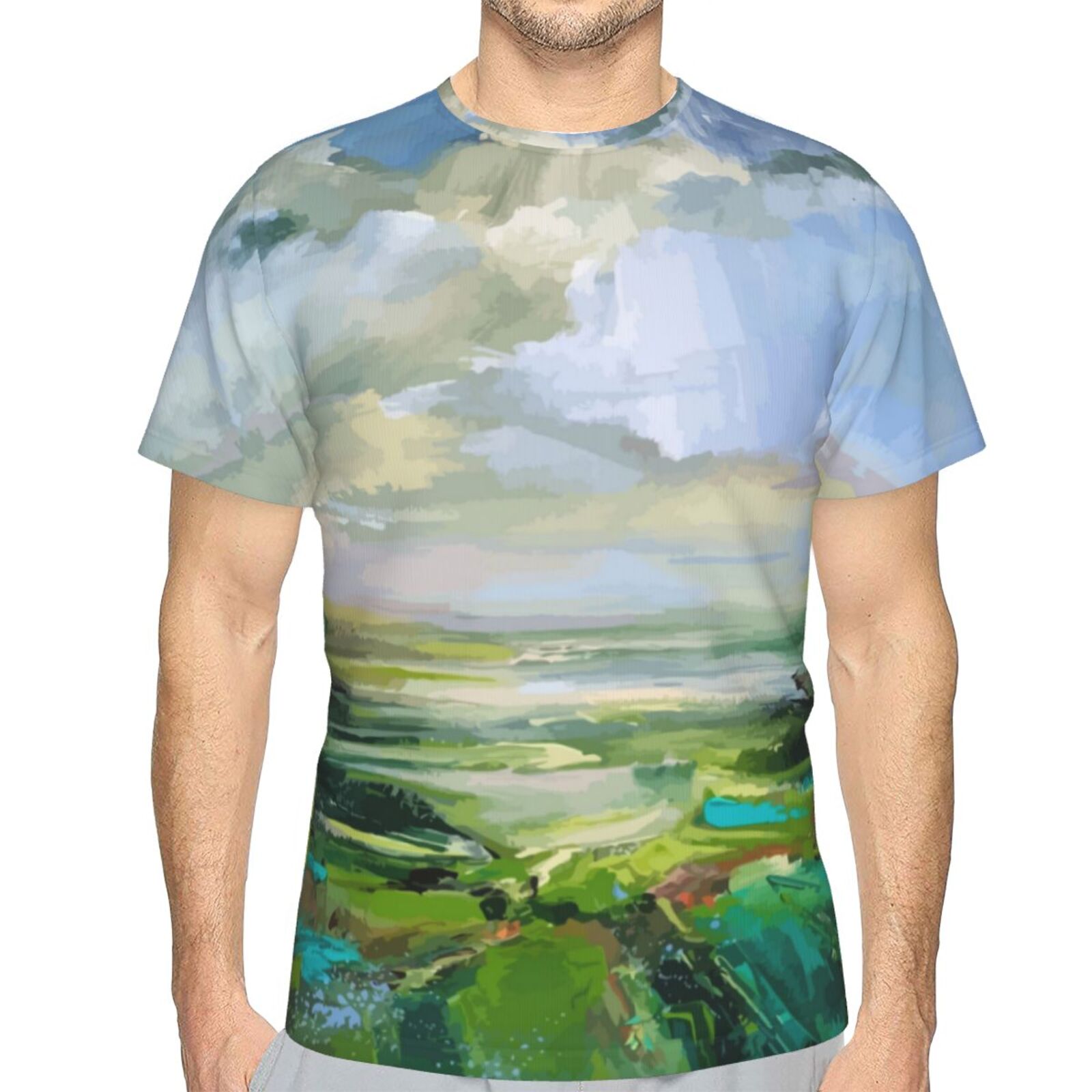 Camiseta Mexicanos Clásica Elementos De Pintura Verde De Verano