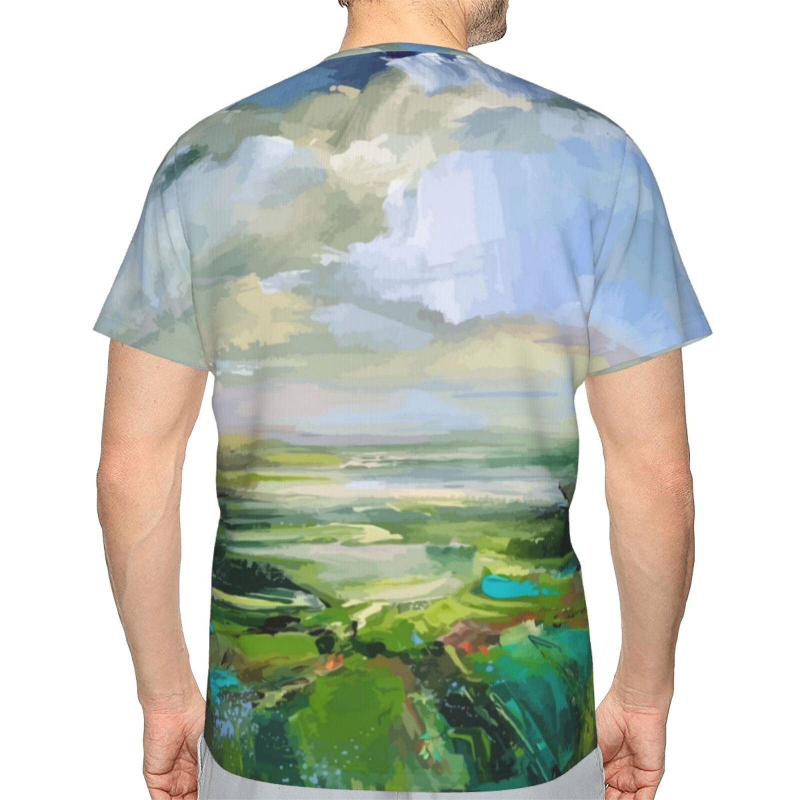 Camiseta Mexicanos Clásica Elementos De Pintura Verde De Verano