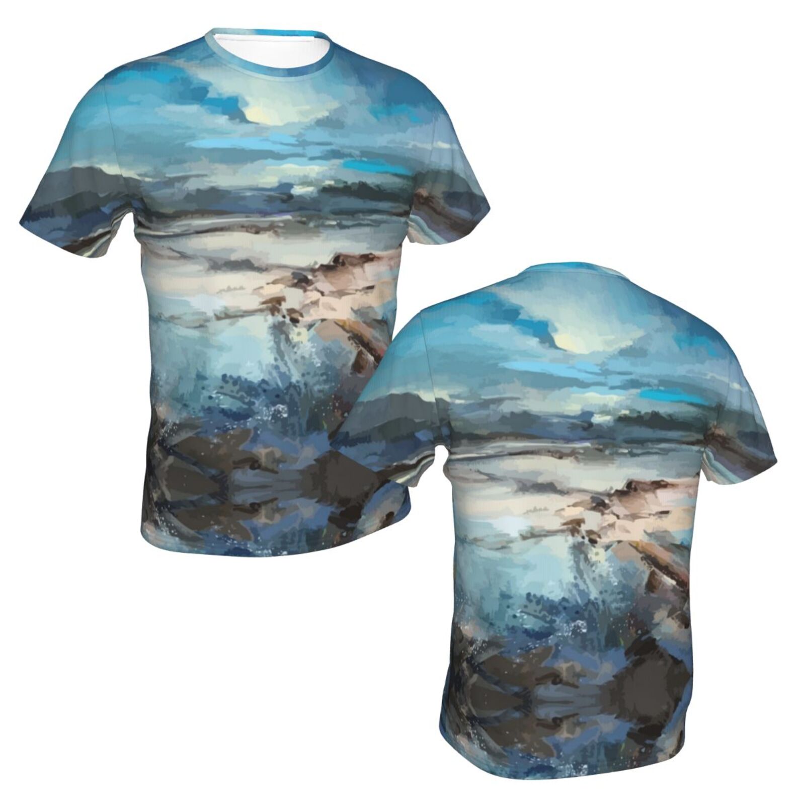 Camiseta Mexicanos Clásica Evening Tune Elementos De Pintura